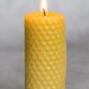 Velas de Cera de Abeja Natural – Set de 12 Piezas de 6 cm cada una.